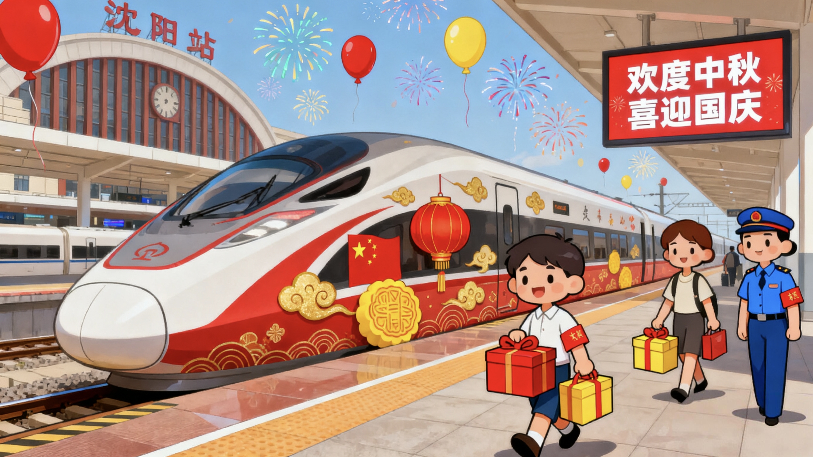 辽宁沈阳高铁招聘中心--“双节”放假通知